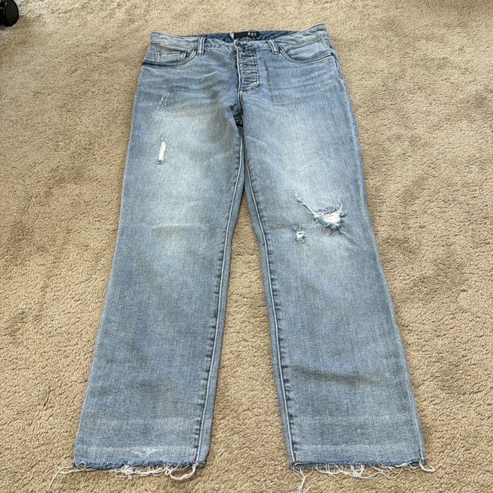 Kut from the Kloth Reese Ankle Straight Leg Pant Size 6